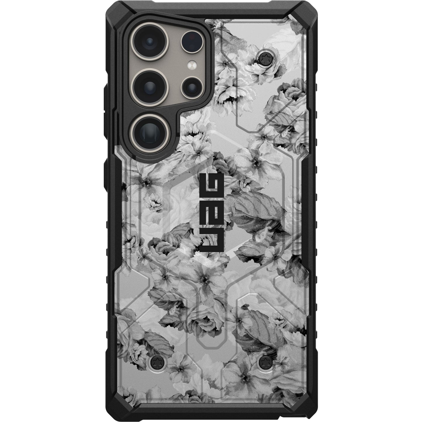 UAG PATHFINDER CASE FOR SAMSUNG GALAXY - FLORAL GREY