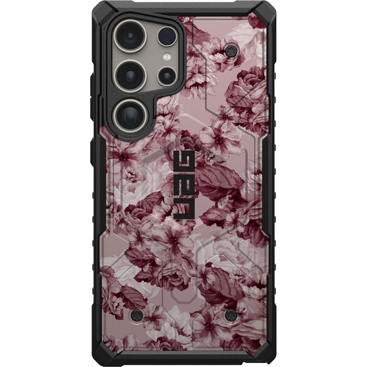 UAG PATHFINDER CASE FOR SAMSUNG GALAXY - FLORAL MERLOT