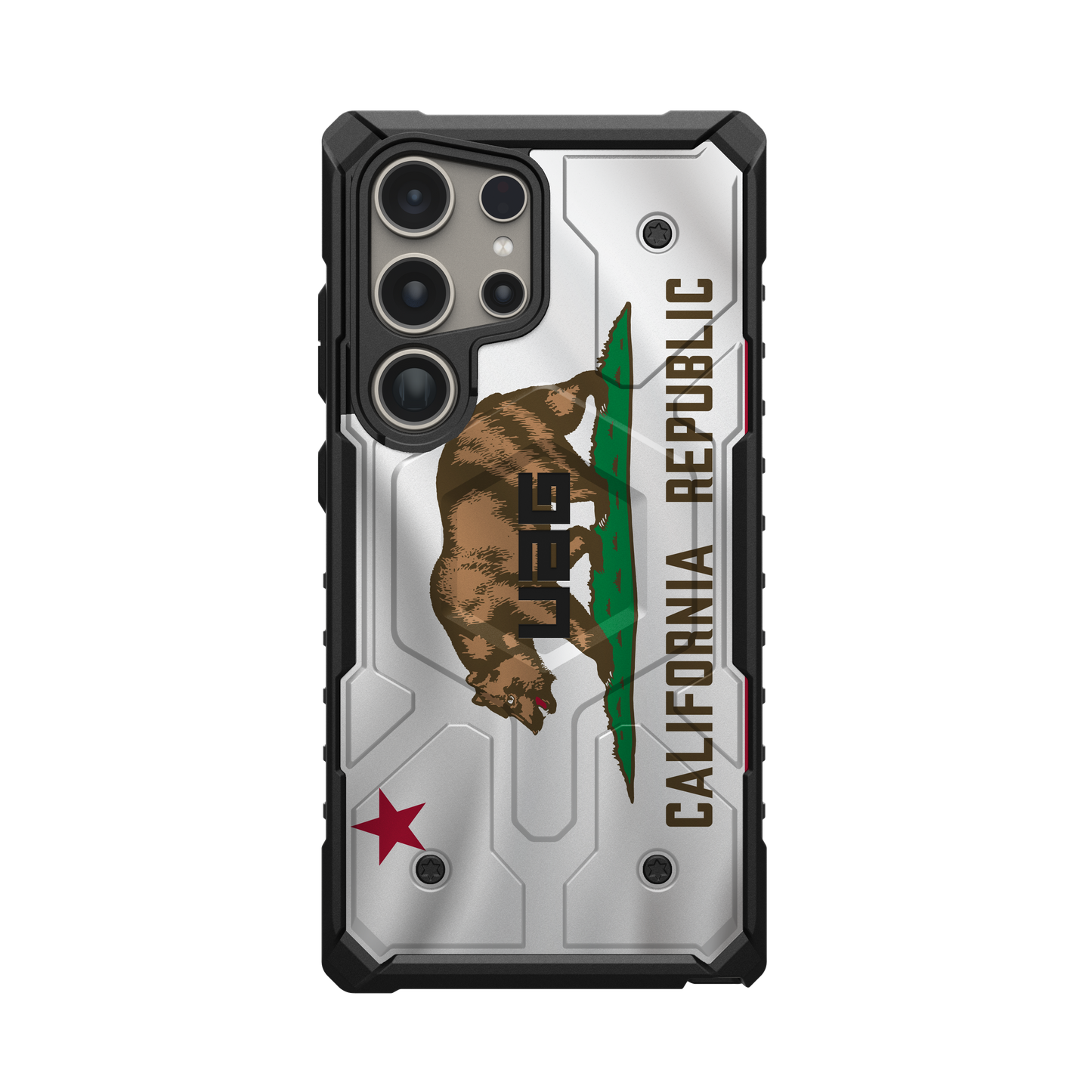 UAG PATHFINDER CASE FOR SAMSUNG GALAXY - California Flag