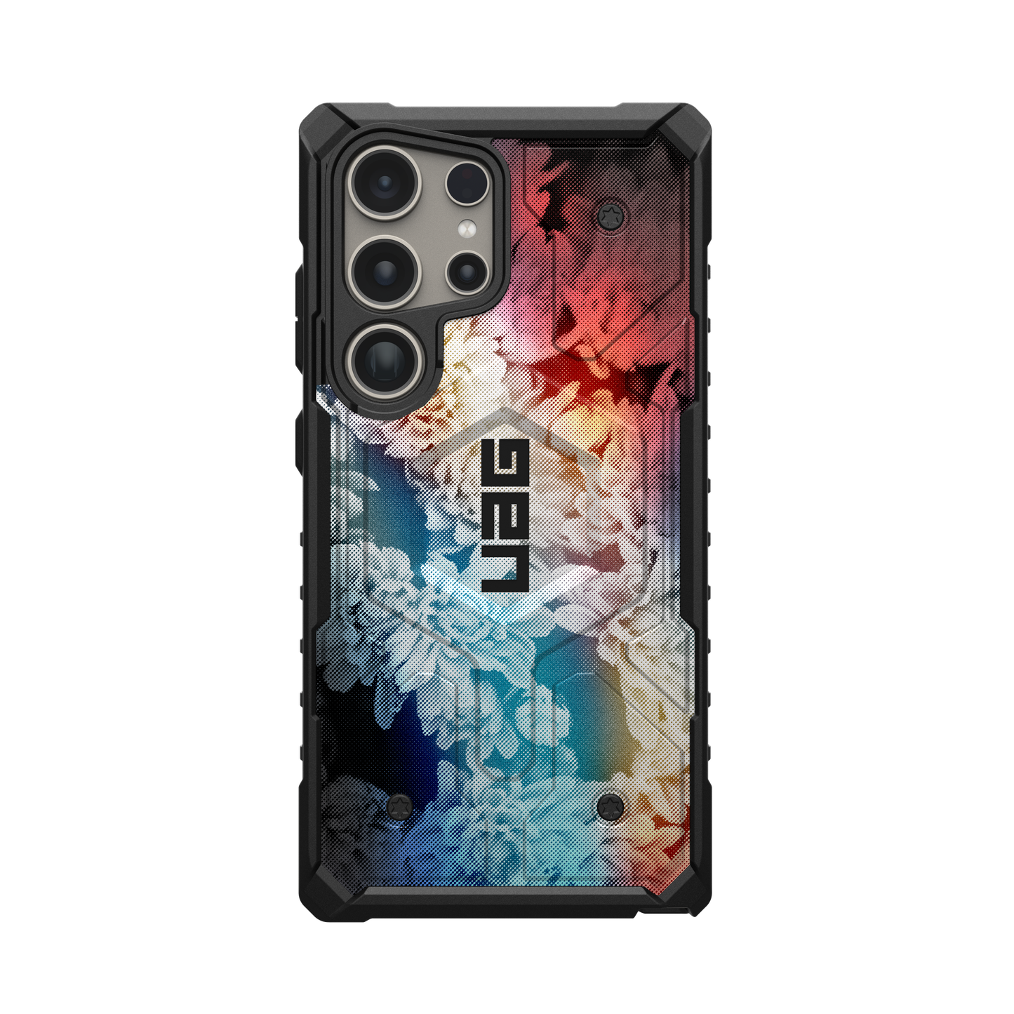 UAG PATHFINDER CASE FOR SAMSUNG GALAXY - FLORAL NEU - GRADIENT