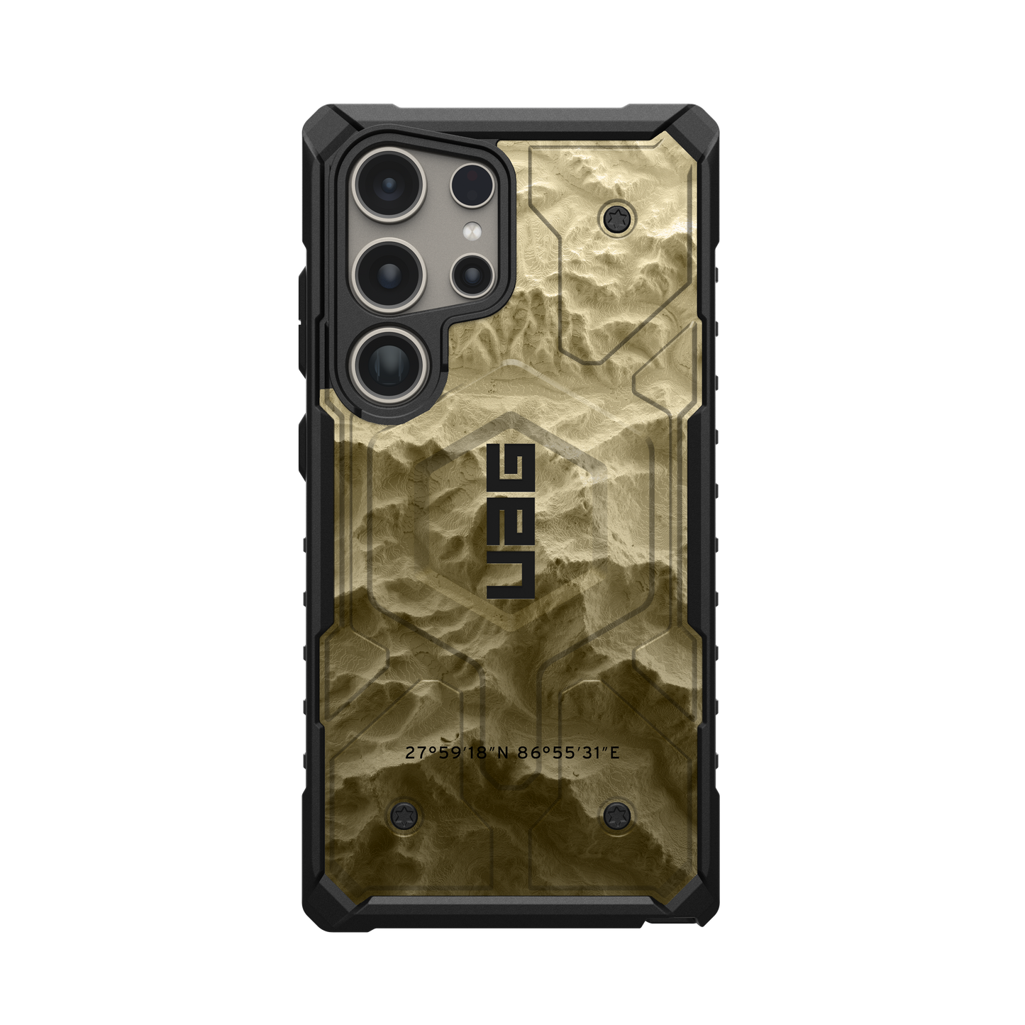 UAG PATHFINDER CASE FOR SAMSUNG GALAXY - REAL TOPOGRAPHY SERIES - MT EVEREST