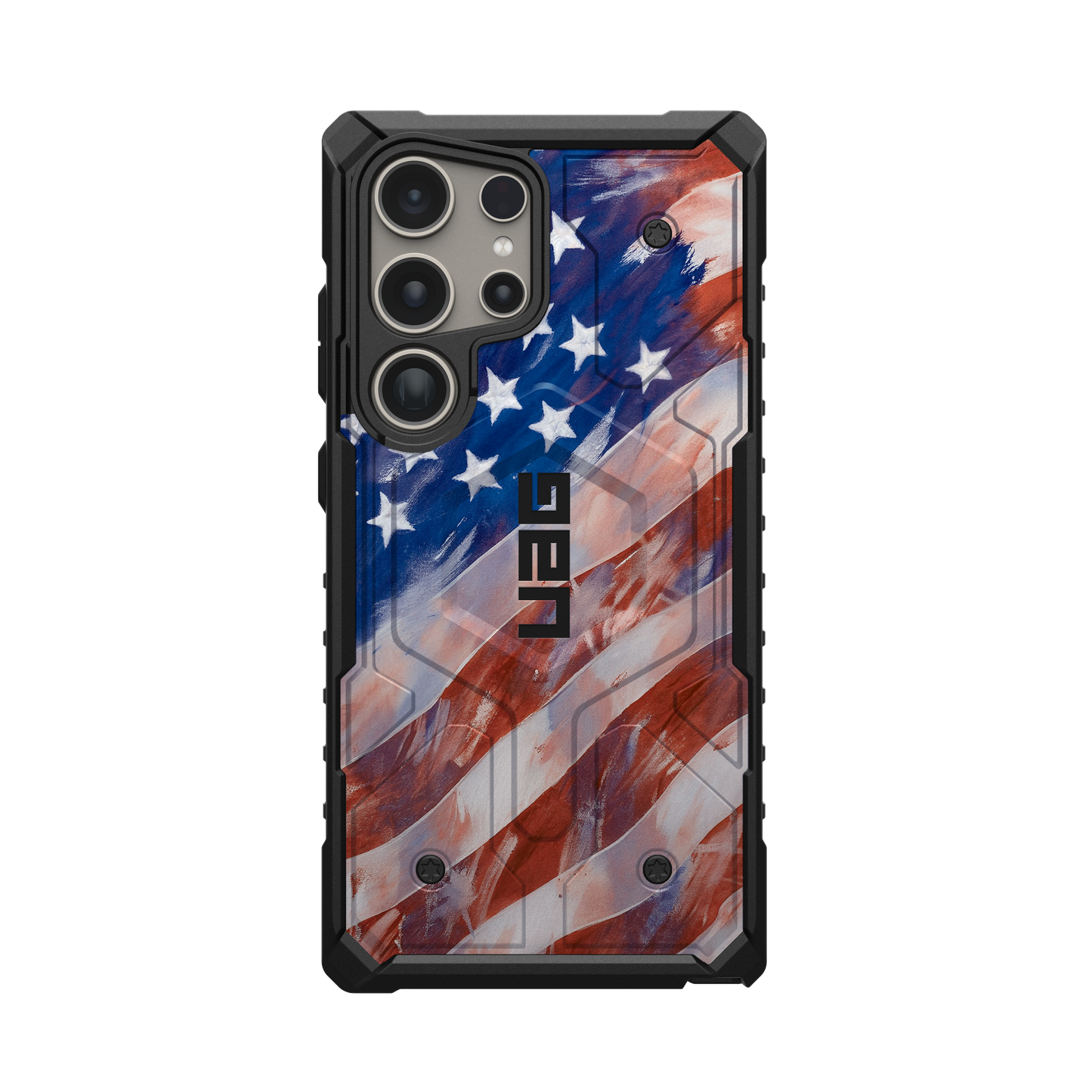 UAG PATHFINDER CASE FOR SAMSUNG GALAXY - AMERICAN FLAG PAINTING