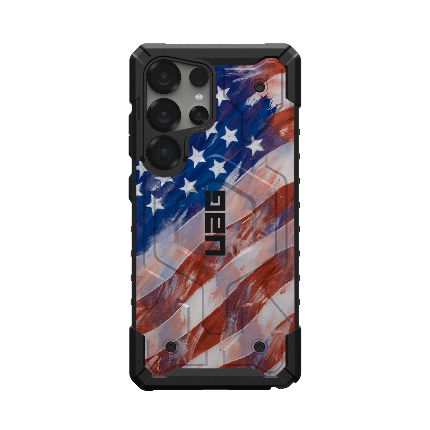 UAG PATHFINDER CASE FOR SAMSUNG GALAXY - AMERICAN FLAG PAINTING