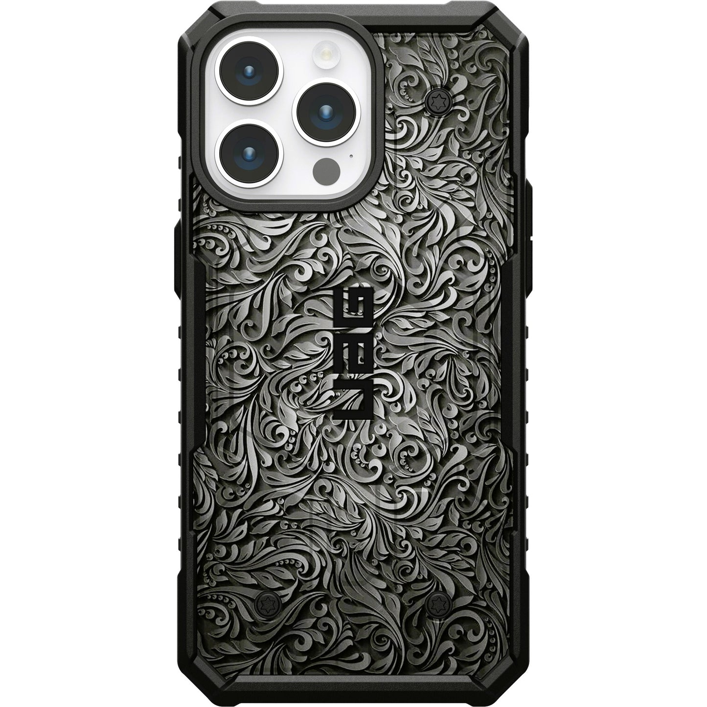 UAG PATHFINDER CASE WITH MAGSAFE FOR APPLE IPHONE - GREY AETHETIC FILIGREE