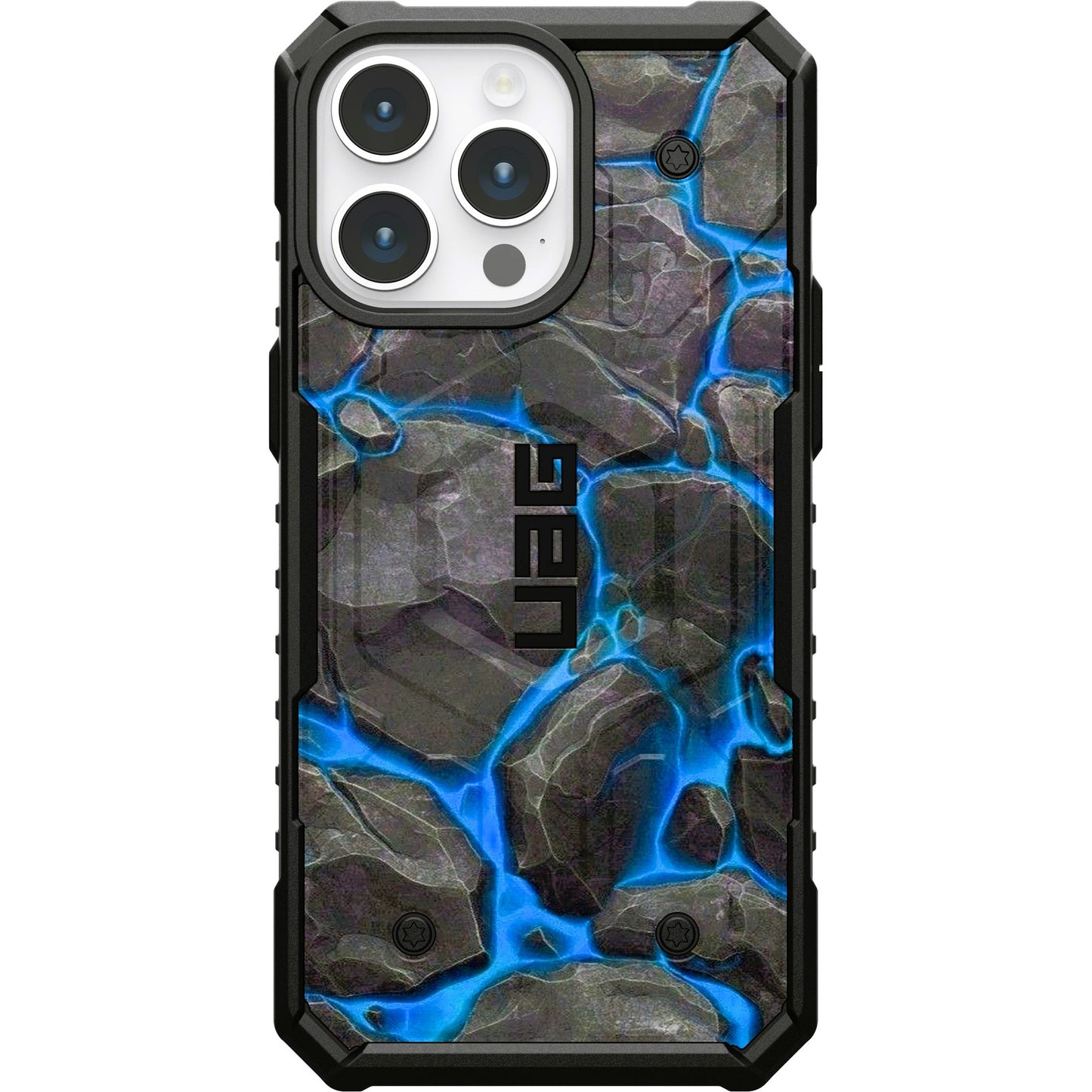 UAG PATHFINDER CASE WITH MAGSAFE FOR APPLE IPHONE - BLUE ROCKS