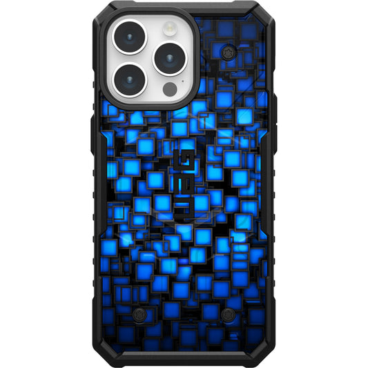 UAG PATHFINDER CASE WITH MAGSAFE FOR APPLE IPHONE - BLUE SQUARE CUBES