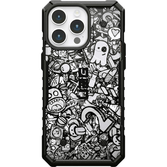 UAG PATHFINDER CASE WITH MAGSAFE FOR APPLE IPHONE - CARTOON CHARACTERS SKETCH