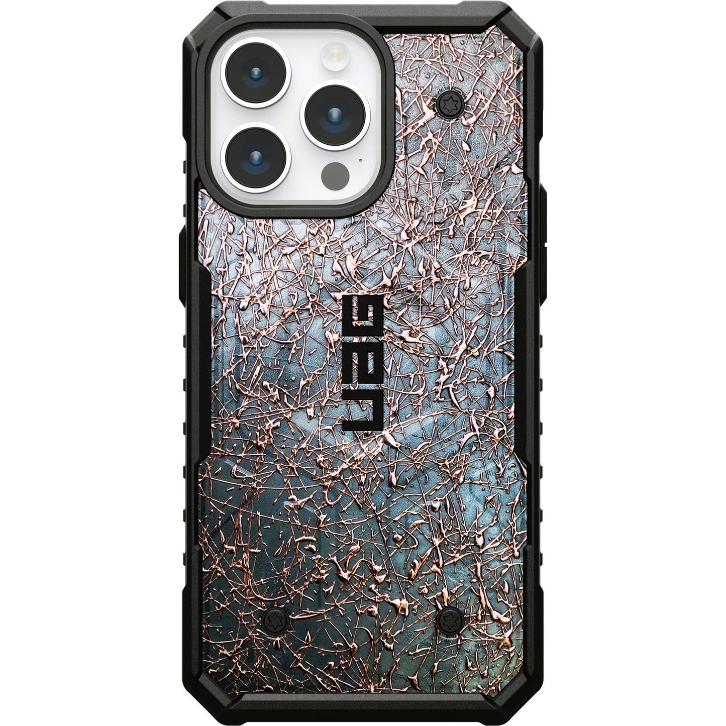 UAG PATHFINDER CASE WITH MAGSAFE FOR APPLE IPHONE - METAL SPLATTER