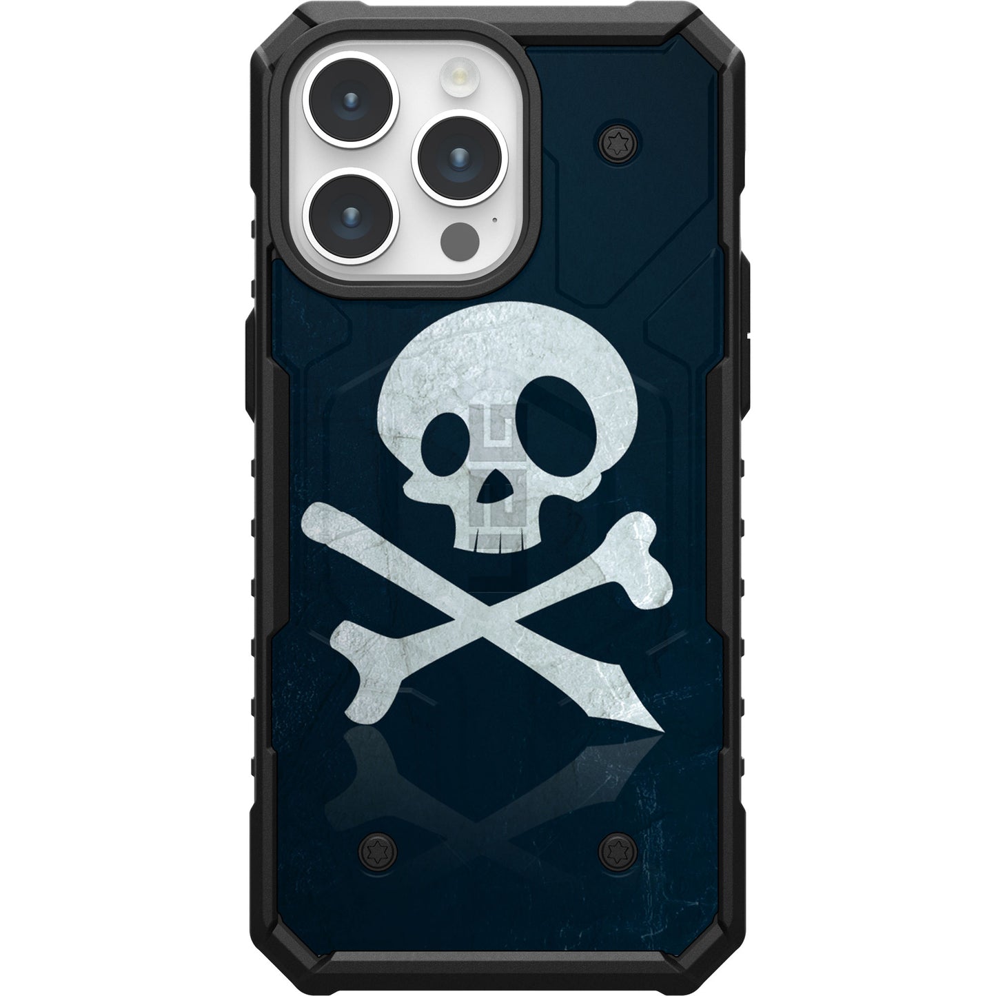 UAG PATHFINDER CASE WITH MAGSAFE FOR APPLE IPHONE - SKULLY CROSSBONES