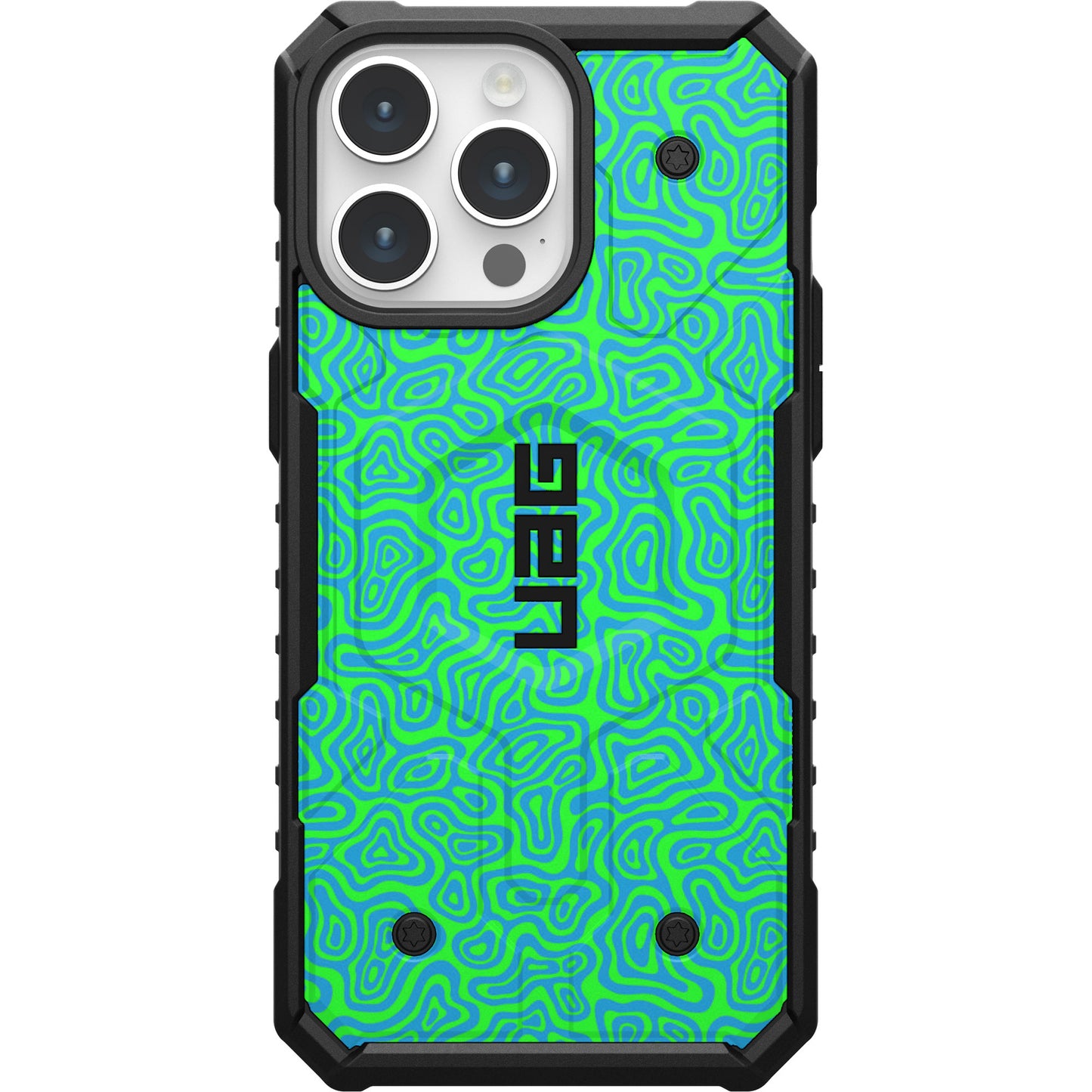 UAG PATHFINDER CASE WITH MAGSAFE FOR APPLE IPHONE - WAVY GREEN