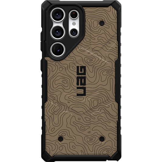 UAG PATHFINDER CASE FOR SAMSUNG GALAXY - FDE FLAT DARK EARTH TOPOGRAPHY