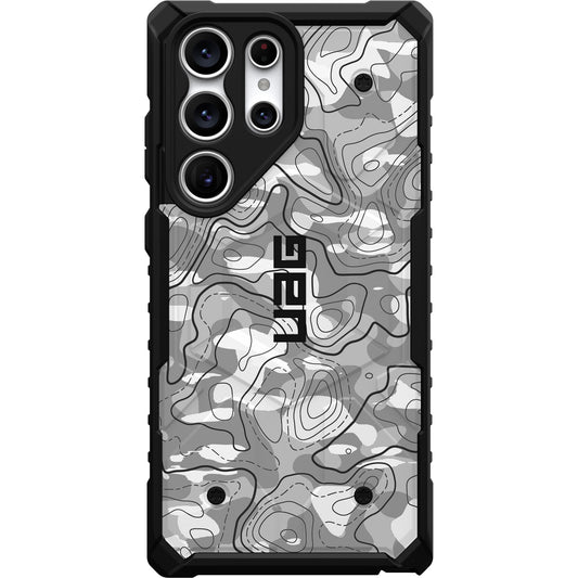 UAG PATHFINDER CASE FOR SAMSUNG GALAXY - WINTER WHITE TOPOGRAPHY