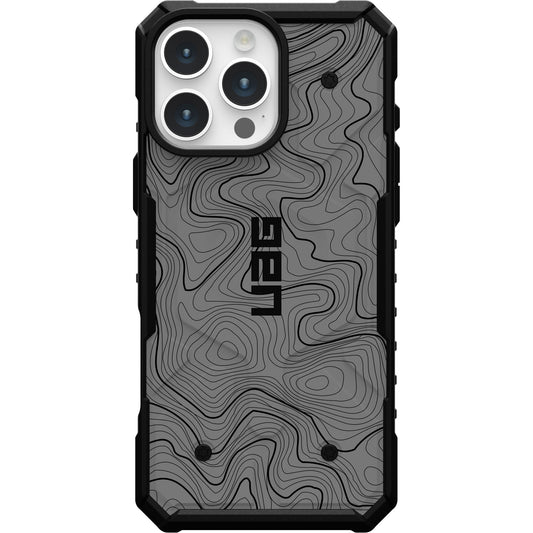 UAG PATHFINDER CASE WITH MAGSAFE FOR APPLE IPHONE - GREY TOPOGRAPHY STYLE 2