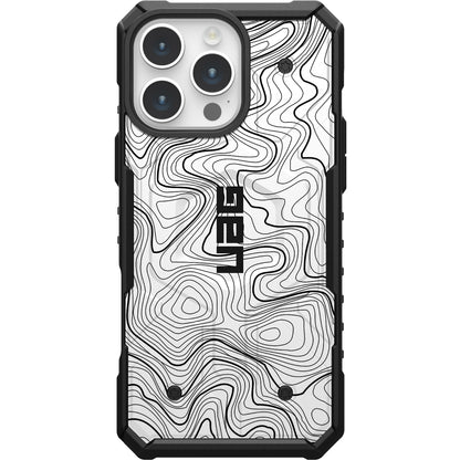 UAG PATHFINDER CASE WITH MAGSAFE FOR APPLE IPHONE - WHITE TOPOGRAPHY STYLE 2