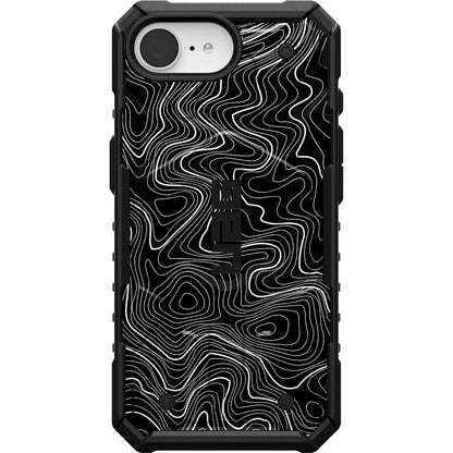 UAG PATHFINDER CASE WITH MAGSAFE FOR APPLE IPHONE - BLACK TOPOGRAPHY STYLE 2