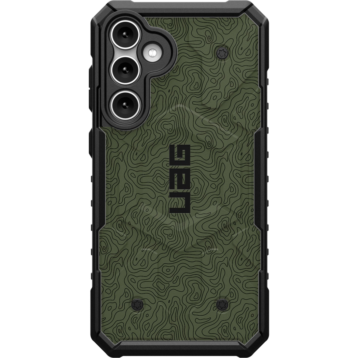 UAG PATHFINDER CASE FOR SAMSUNG GALAXY - OD GREEN TOPOGRAPHY