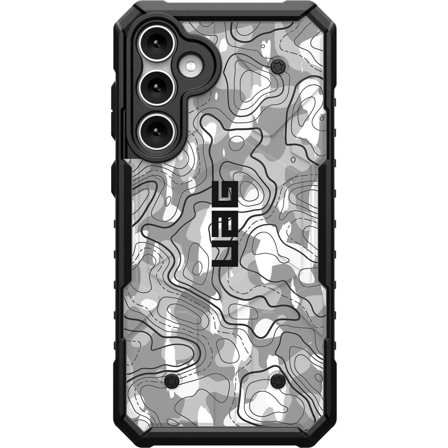 UAG PATHFINDER CASE FOR SAMSUNG GALAXY - WINTER WHITE TOPOGRAPHY