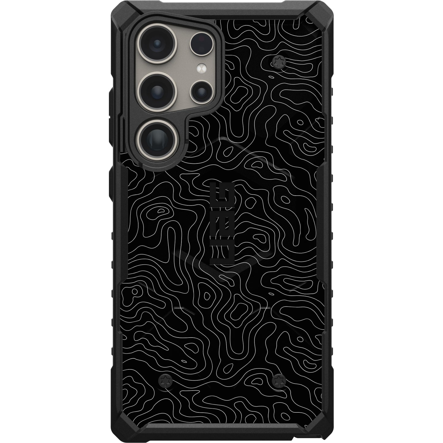 UAG PATHFINDER CASE FOR SAMSUNG GALAXY - BLACK TOPOGRAPHY