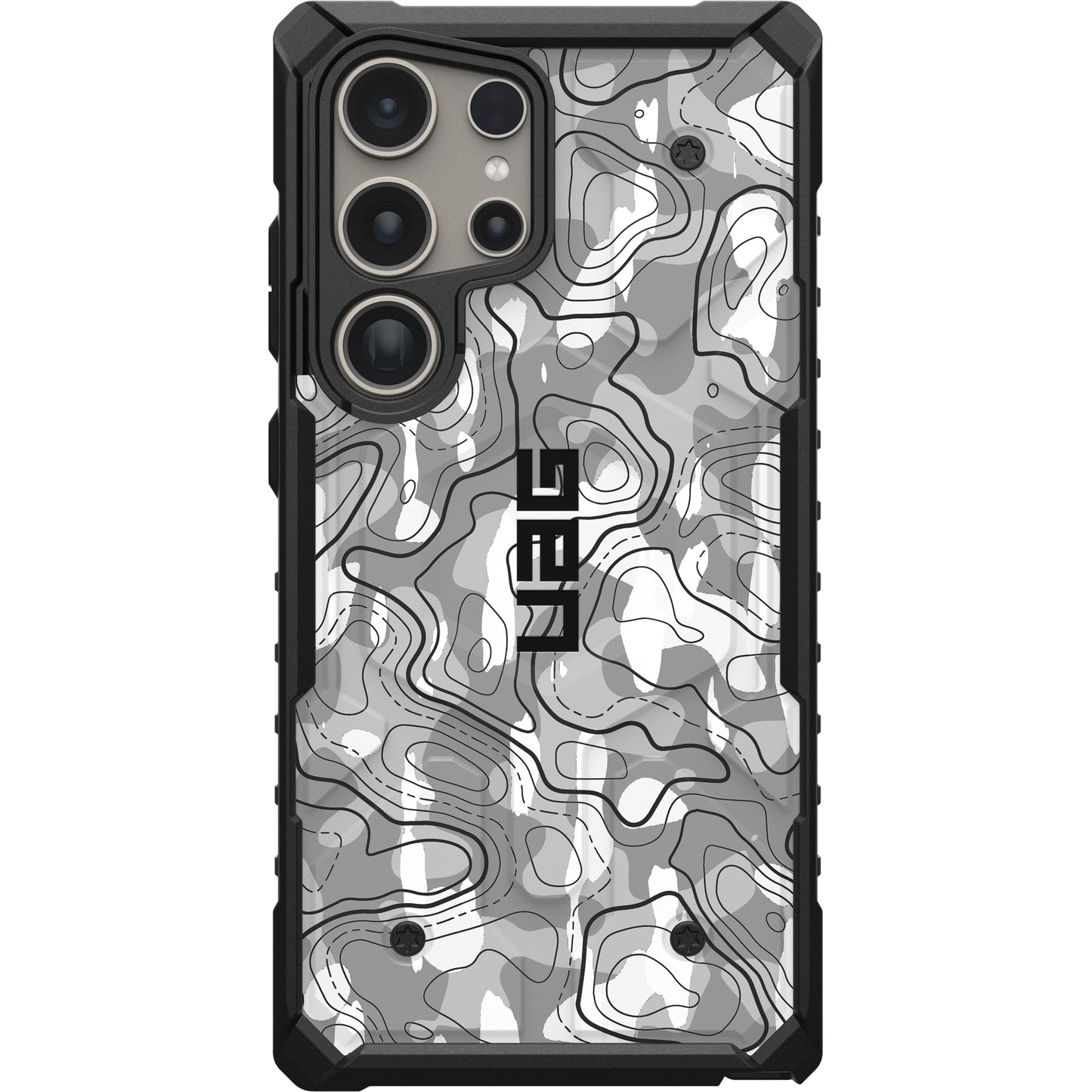 UAG PATHFINDER CASE FOR SAMSUNG GALAXY - WINTER WHITE TOPOGRAPHY