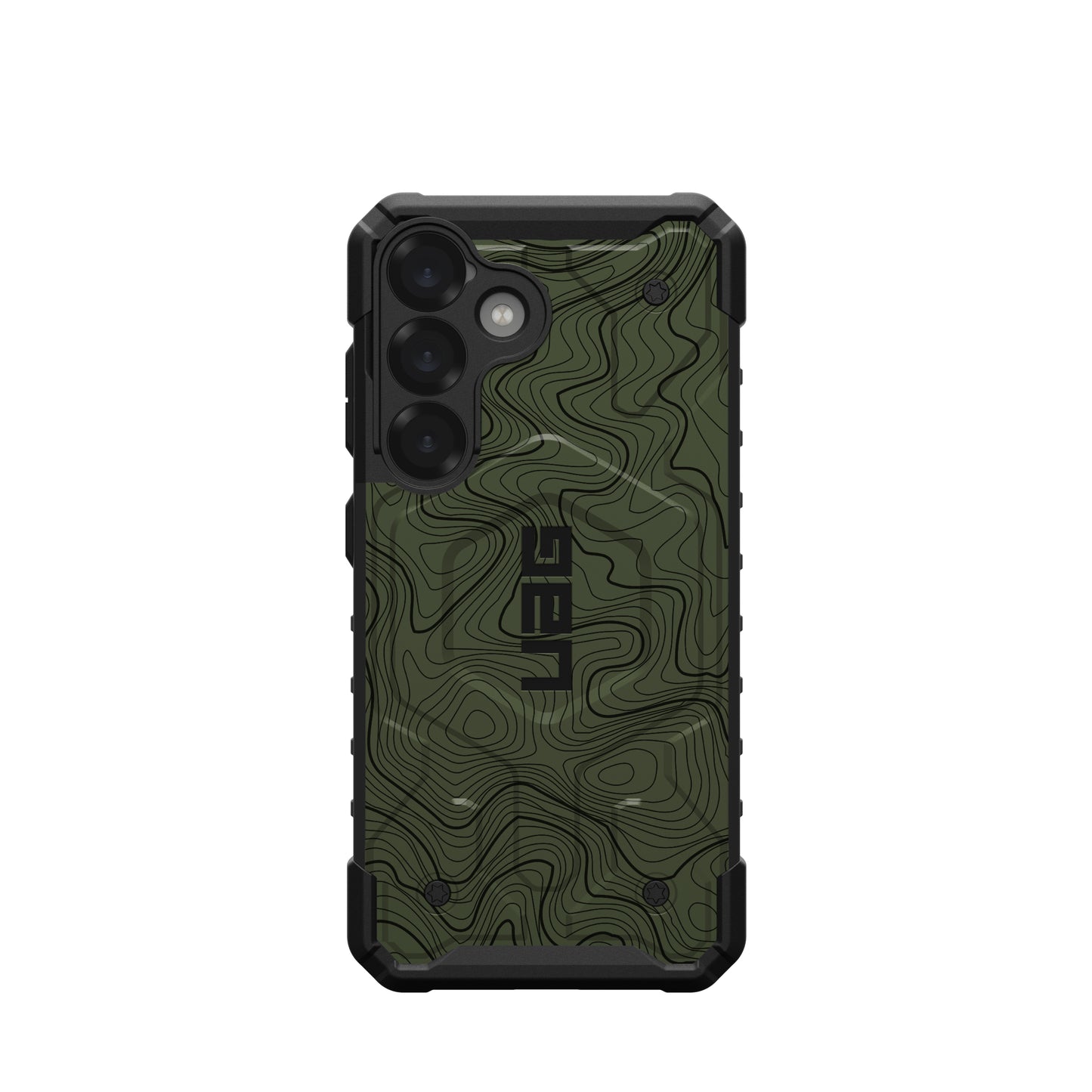 UAG PATHFINDER CASE FOR SAMSUNG GALAXY - OD GREEN TOPOGRAPHY STYLE 2