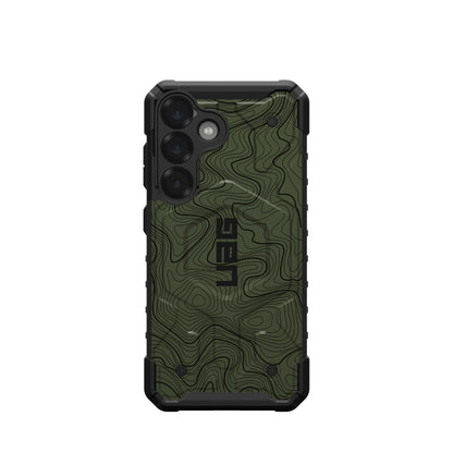 UAG PATHFINDER CASE FOR SAMSUNG GALAXY - OD GREEN TOPOGRAPHY STYLE 2