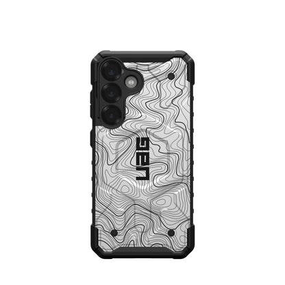 UAG PATHFINDER CASE FOR SAMSUNG GALAXY - WHITE TOPOGRAPHY STYLE 2