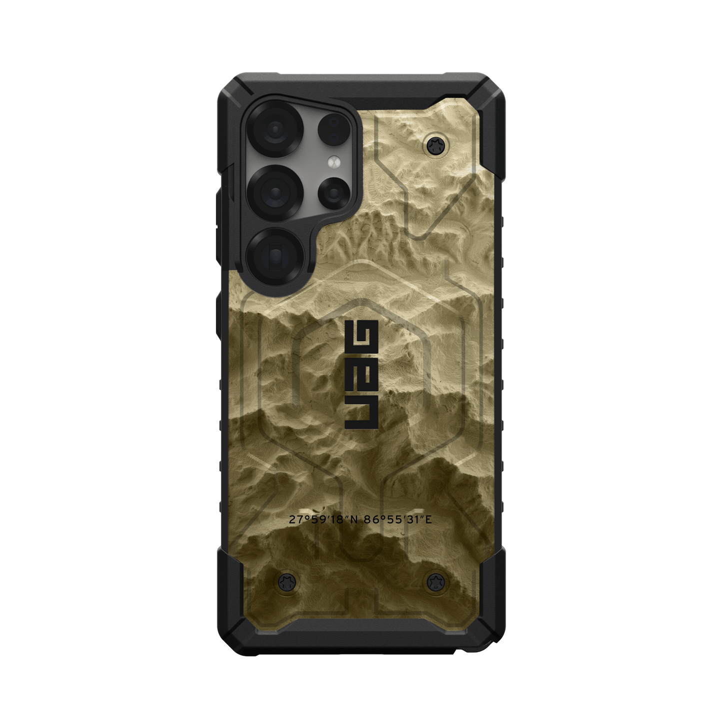UAG PATHFINDER CASE FOR SAMSUNG GALAXY - REAL TOPOGRAPHY SERIES - MT EVEREST