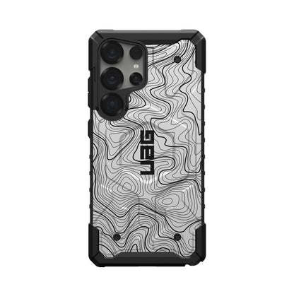 UAG PATHFINDER CASE FOR SAMSUNG GALAXY - WHITE TOPOGRAPHY STYLE 2