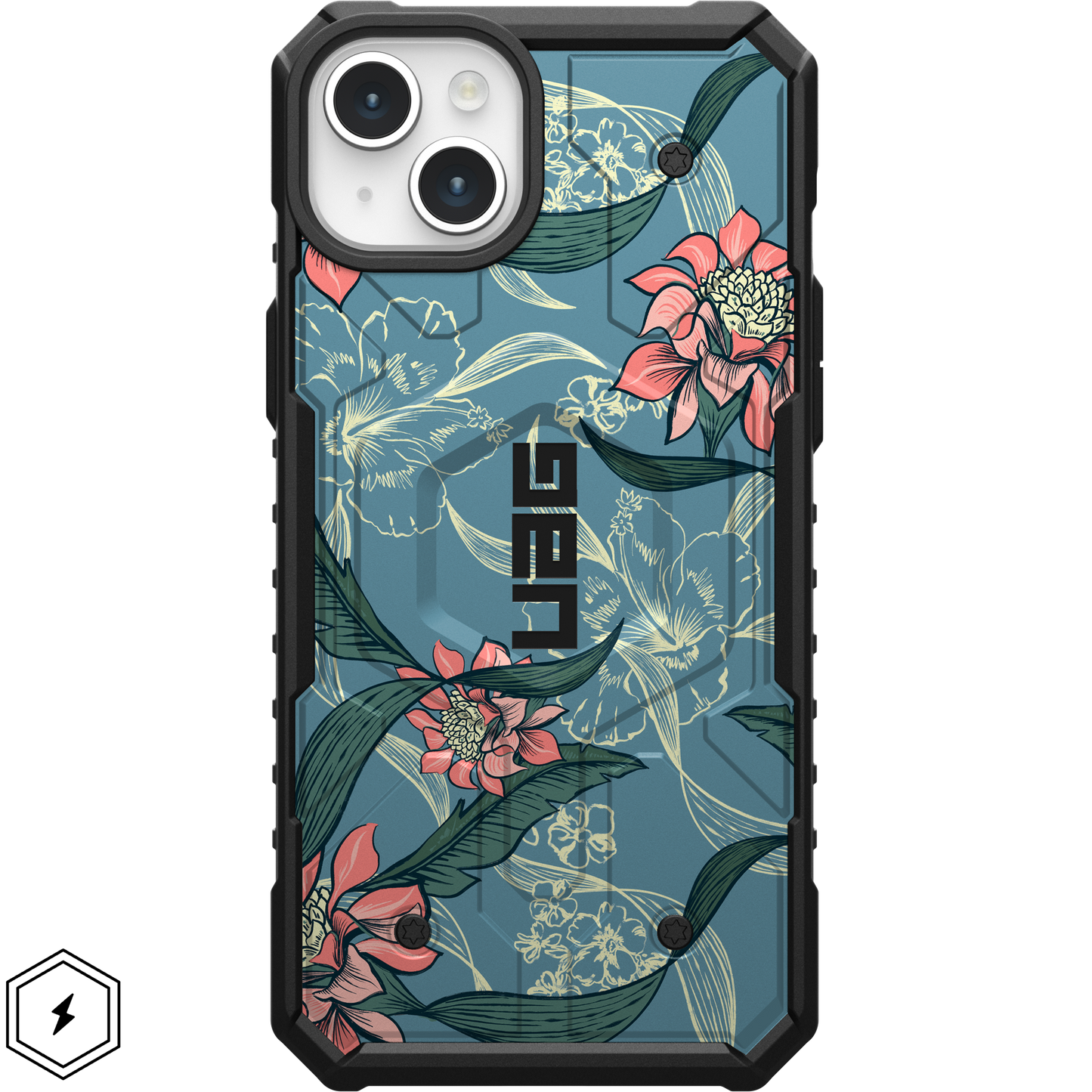 UAG PATHFINDER CASE WITH MAGSAFE FOR APPLE IPHONE - MAKAPUU FLORAL
