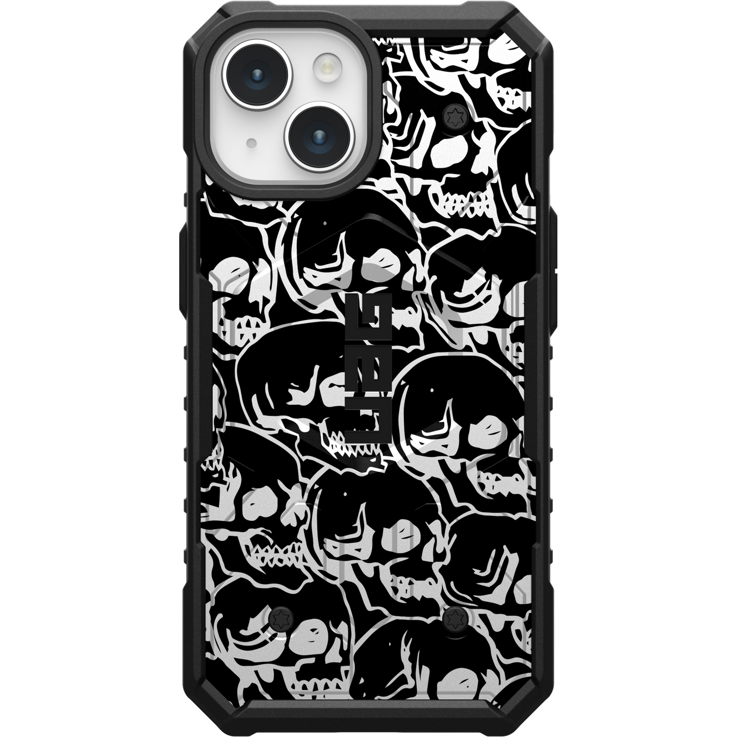 UAG PATHFINDER CASE WITH MAGSAFE FOR APPLE IPHONE - BLOCK 03 - BLACK SKULLS