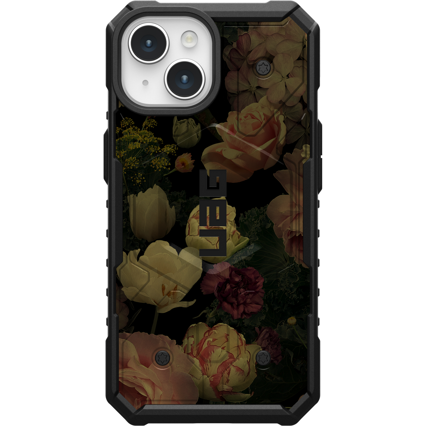 UAG PATHFINDER CASE WITH MAGSAFE FOR APPLE IPHONE - DARK FLORAL 1