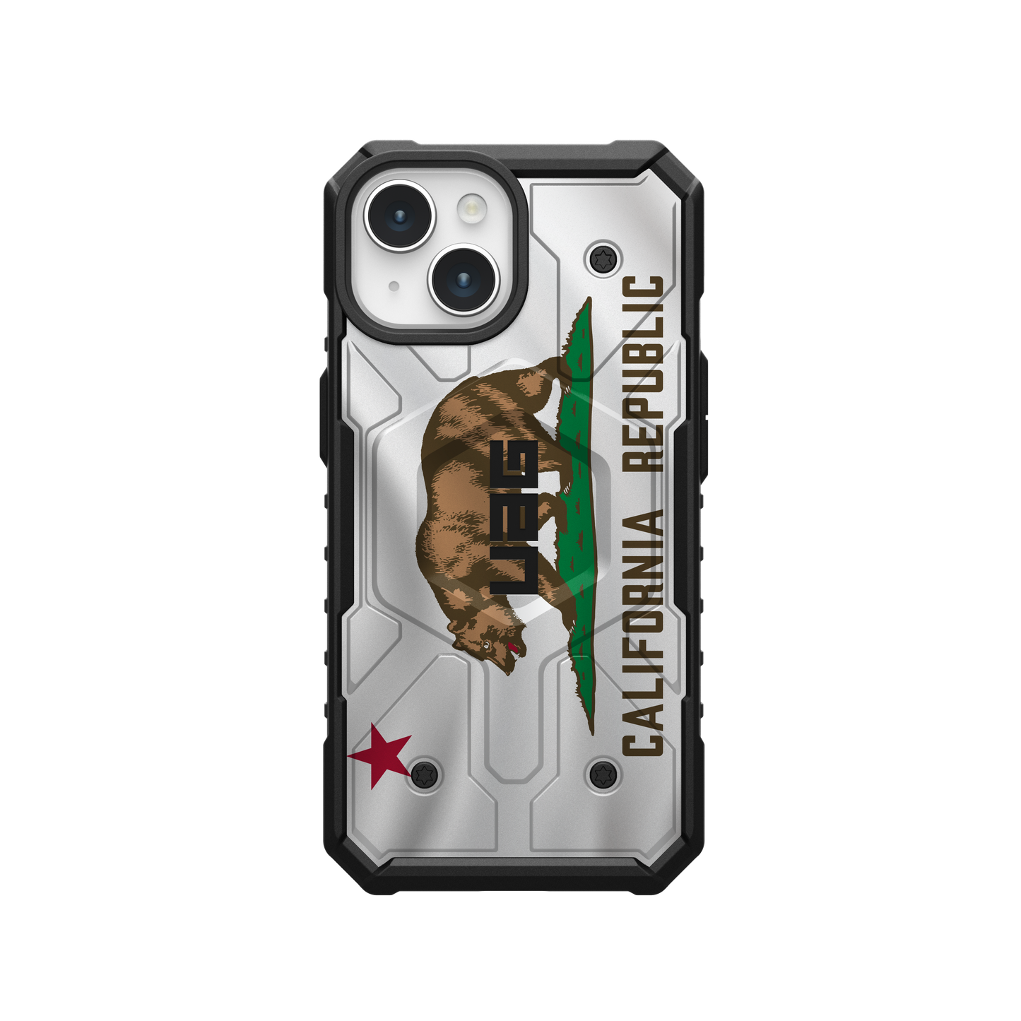 UAG PATHFINDER CASE WITH MAGSAFE FOR APPLE IPHONE - California Flag