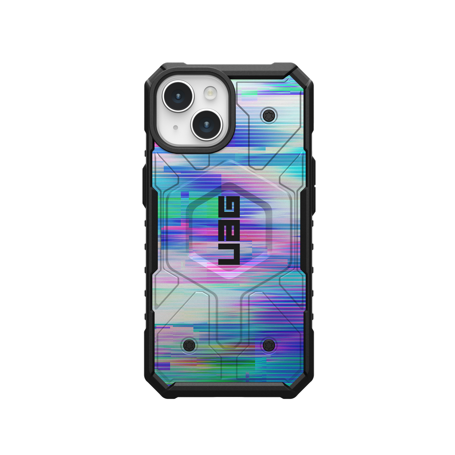 UAG PATHFINDER CASE WITH MAGSAFE FOR APPLE IPHONE - GLITCH - COLOR