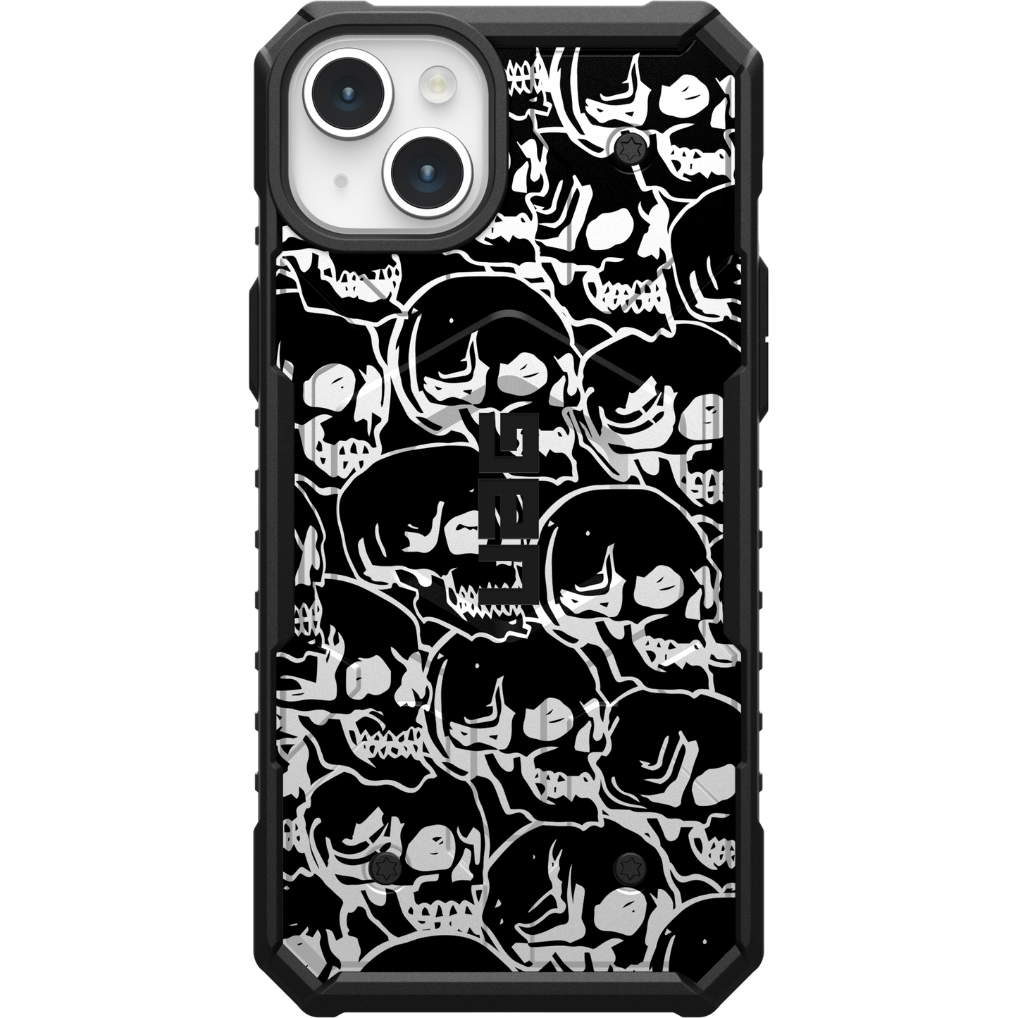 UAG PATHFINDER CASE WITH MAGSAFE FOR APPLE IPHONE - BLOCK 03 - BLACK SKULLS