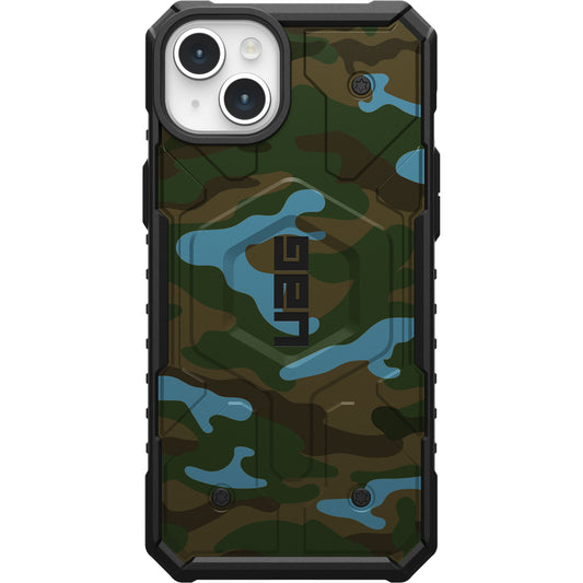 UAG PATHFINDER CASE WITH MAGSAFE FOR APPLE IPHONE - TRADITIONAL BLUE CAMOUFLAGE