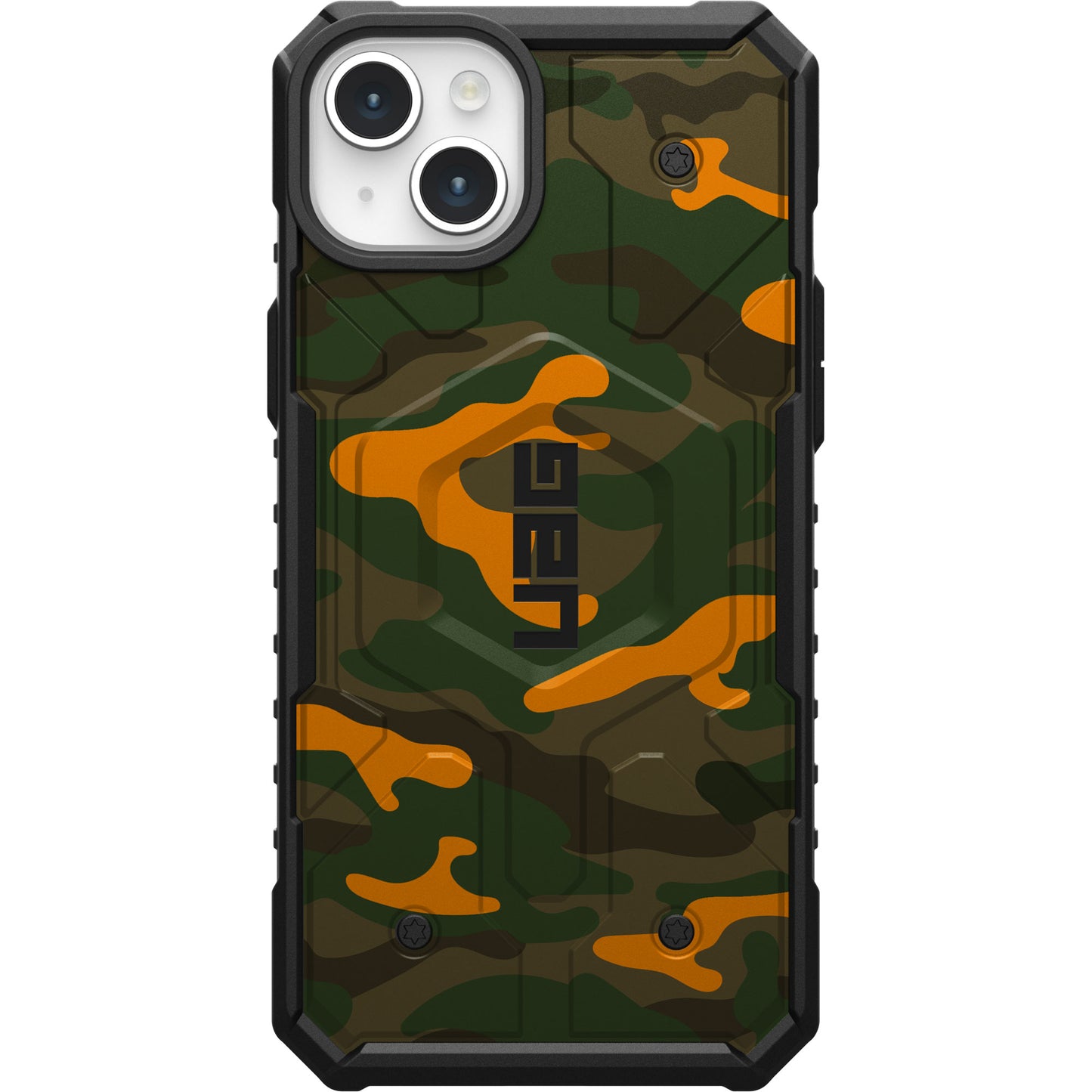 UAG PATHFINDER CASE WITH MAGSAFE FOR APPLE IPHONE - TRADITIONAL ORANGE CAMOUFLAGE