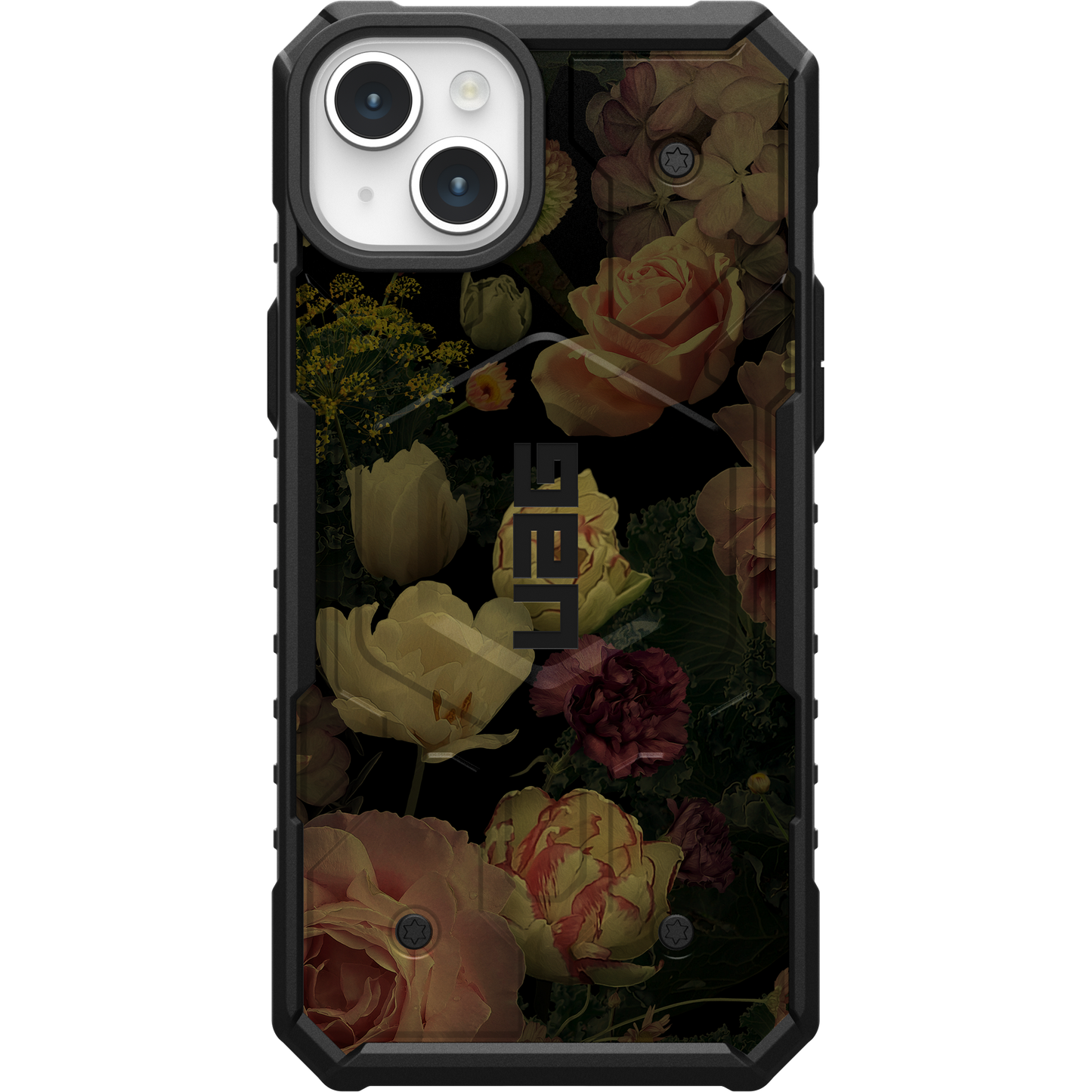UAG PATHFINDER CASE WITH MAGSAFE FOR APPLE IPHONE - DARK FLORAL 1