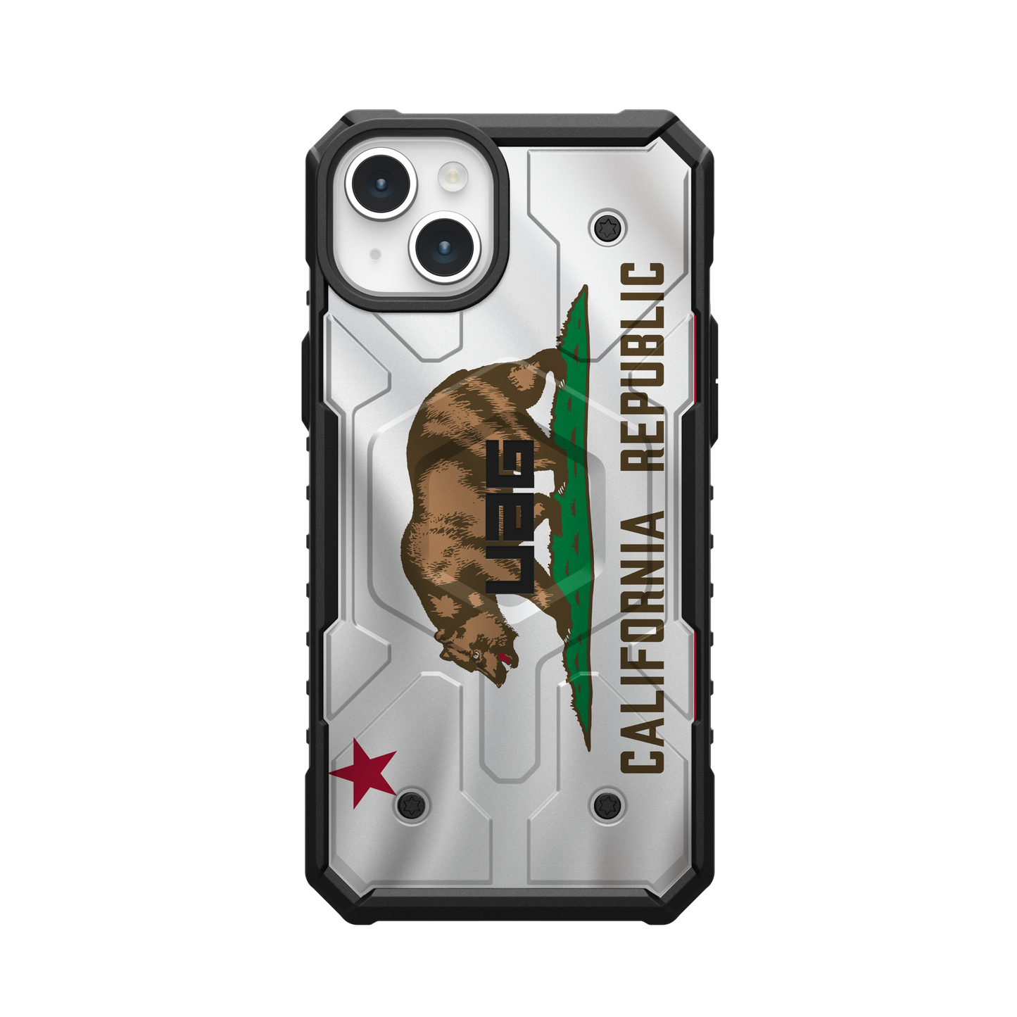 UAG PATHFINDER CASE WITH MAGSAFE FOR APPLE IPHONE - California Flag