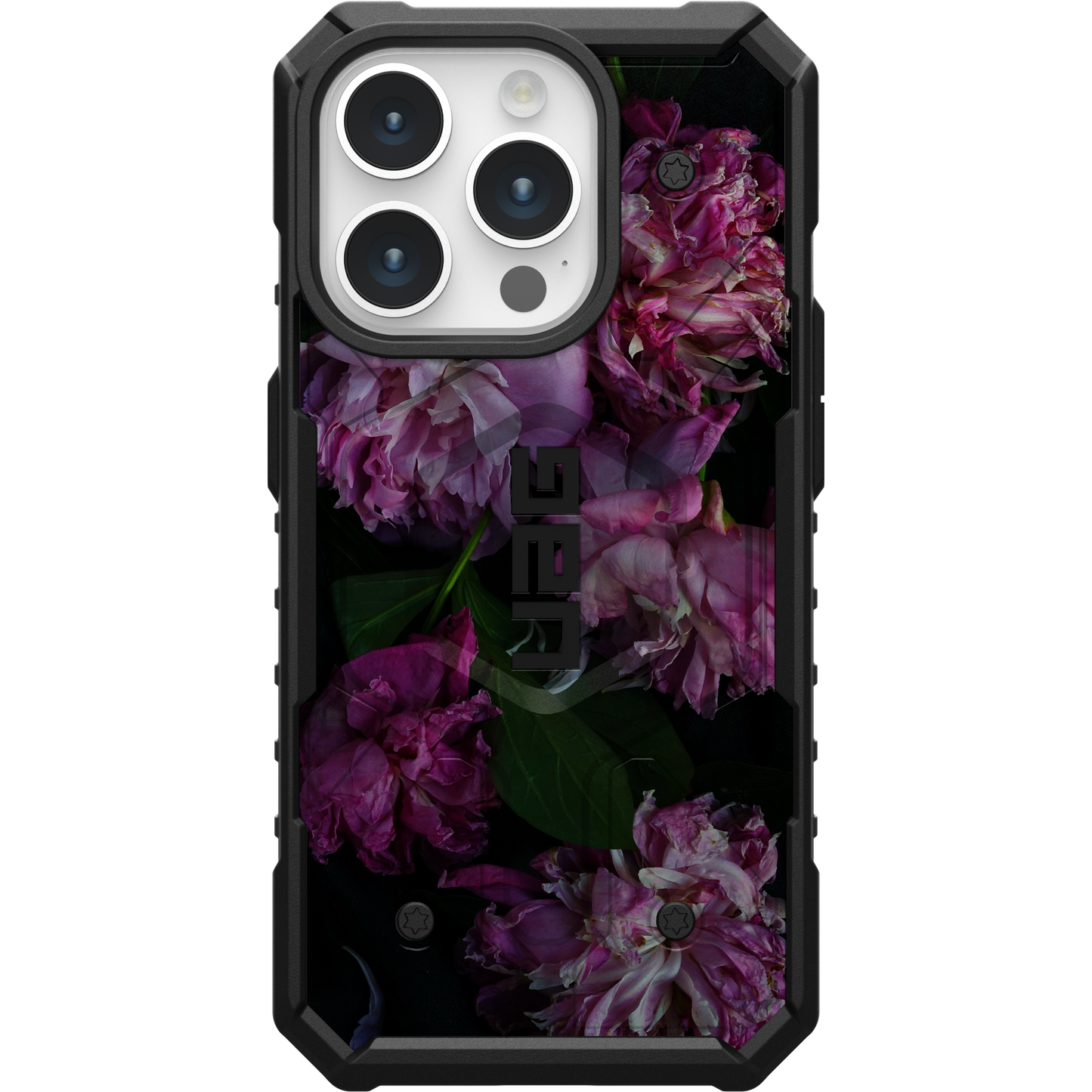 UAG PATHFINDER CASE WITH MAGSAFE FOR APPLE IPHONE - DARK FLORAL 2