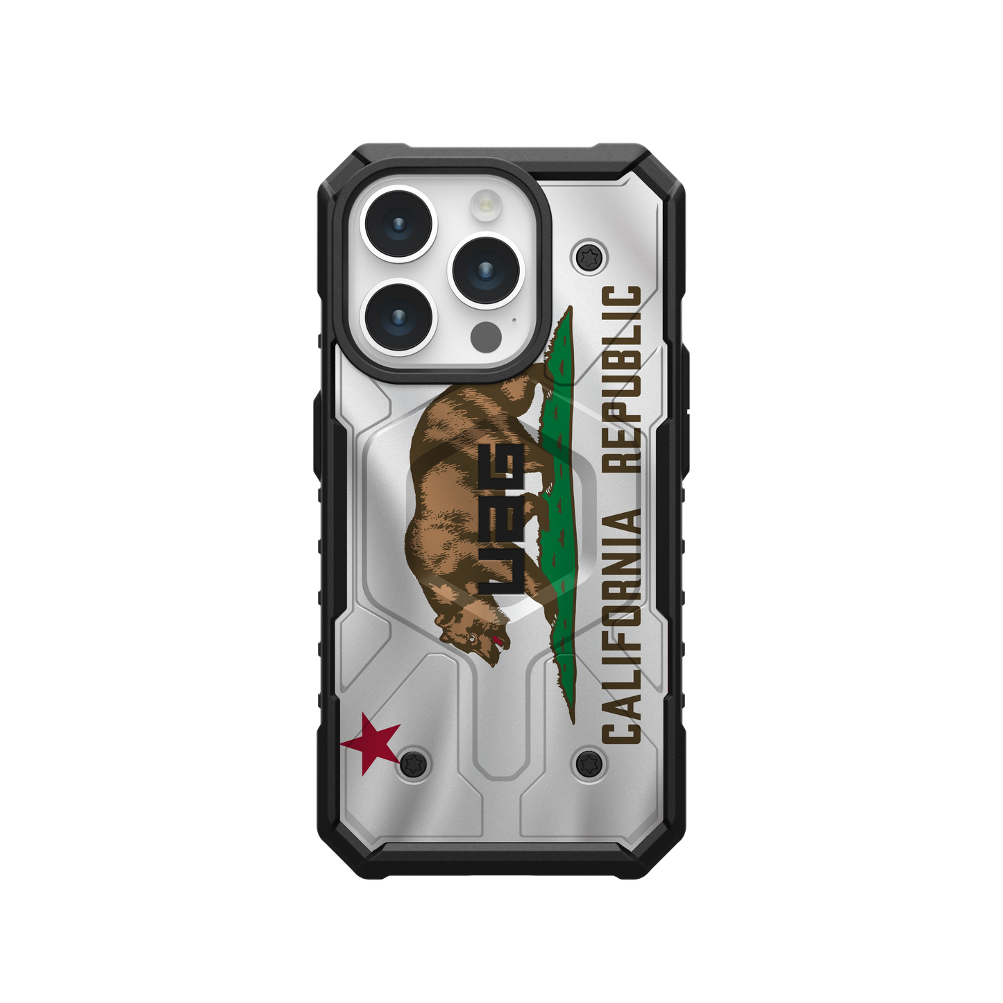 UAG PATHFINDER CASE WITH MAGSAFE FOR APPLE IPHONE - California Flag