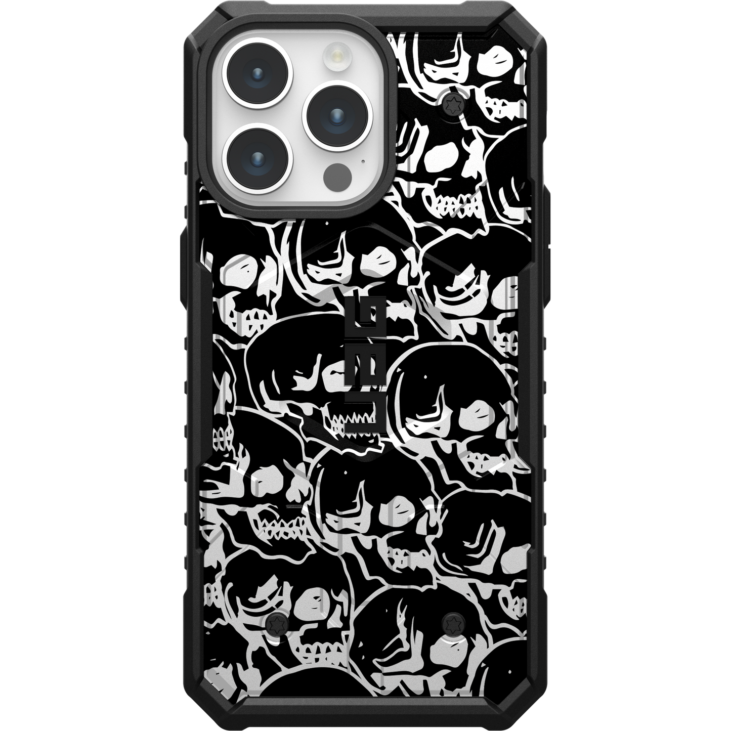 UAG PATHFINDER CASE WITH MAGSAFE FOR APPLE IPHONE - BLOCK 03 - BLACK SKULLS