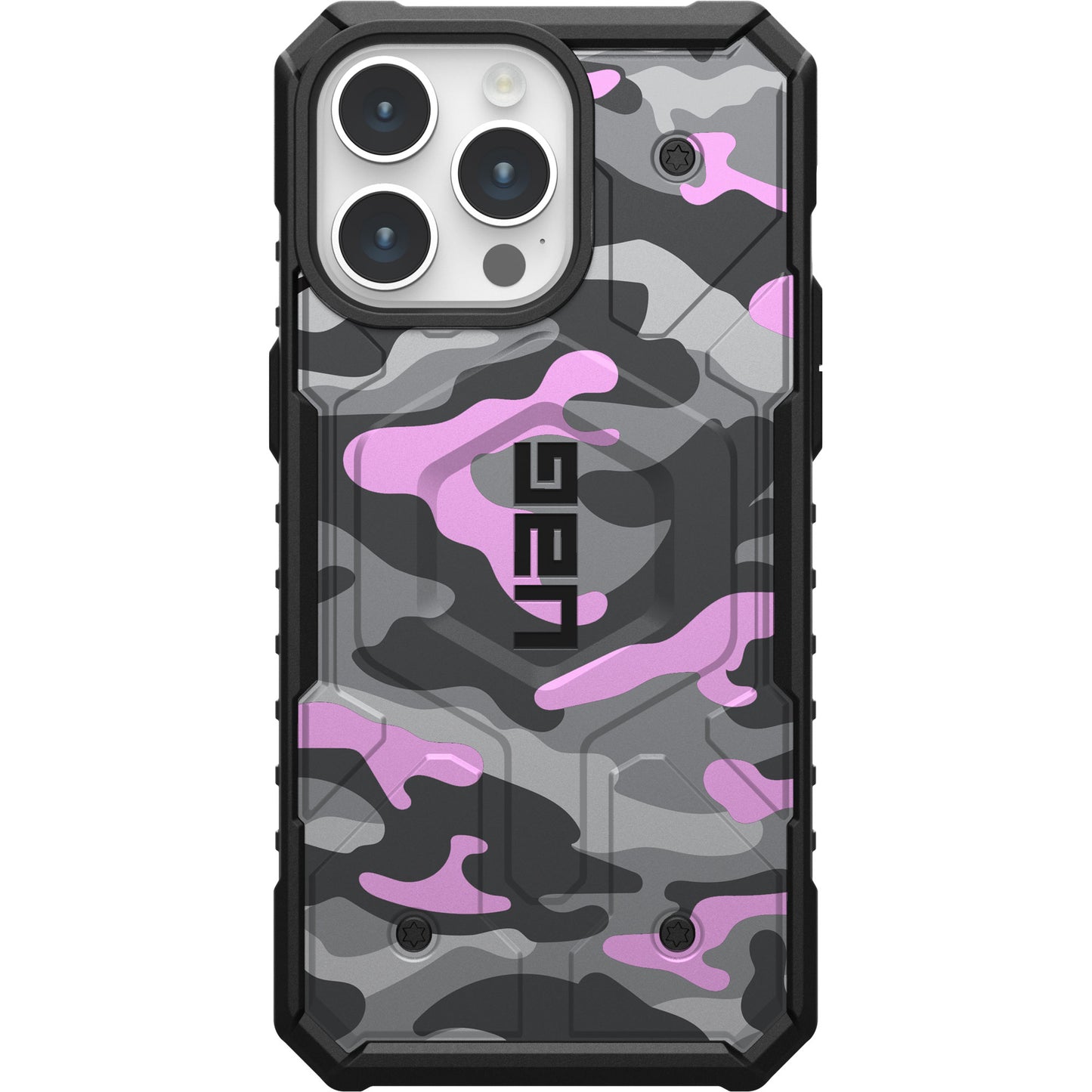 UAG PATHFINDER CASE WITH MAGSAFE FOR APPLE IPHONE - ARCTIC PINK CAMOUFLAGE