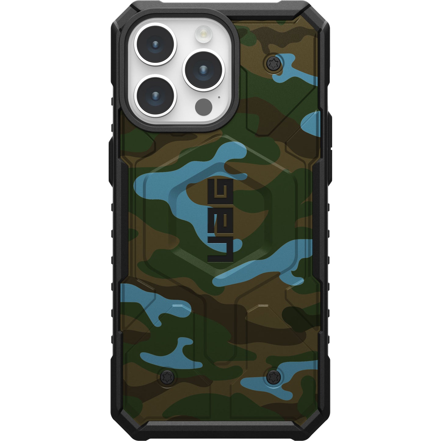 UAG PATHFINDER CASE WITH MAGSAFE FOR APPLE IPHONE - TRADITIONAL BLUE CAMOUFLAGE