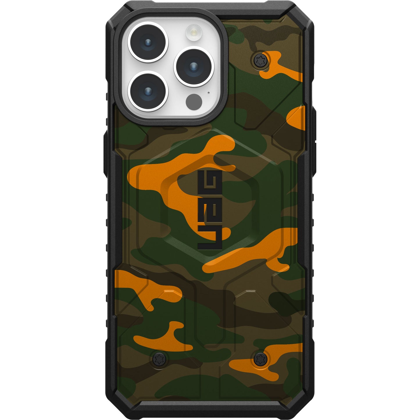 UAG PATHFINDER CASE WITH MAGSAFE FOR APPLE IPHONE - TRADITIONAL ORANGE CAMOUFLAGE