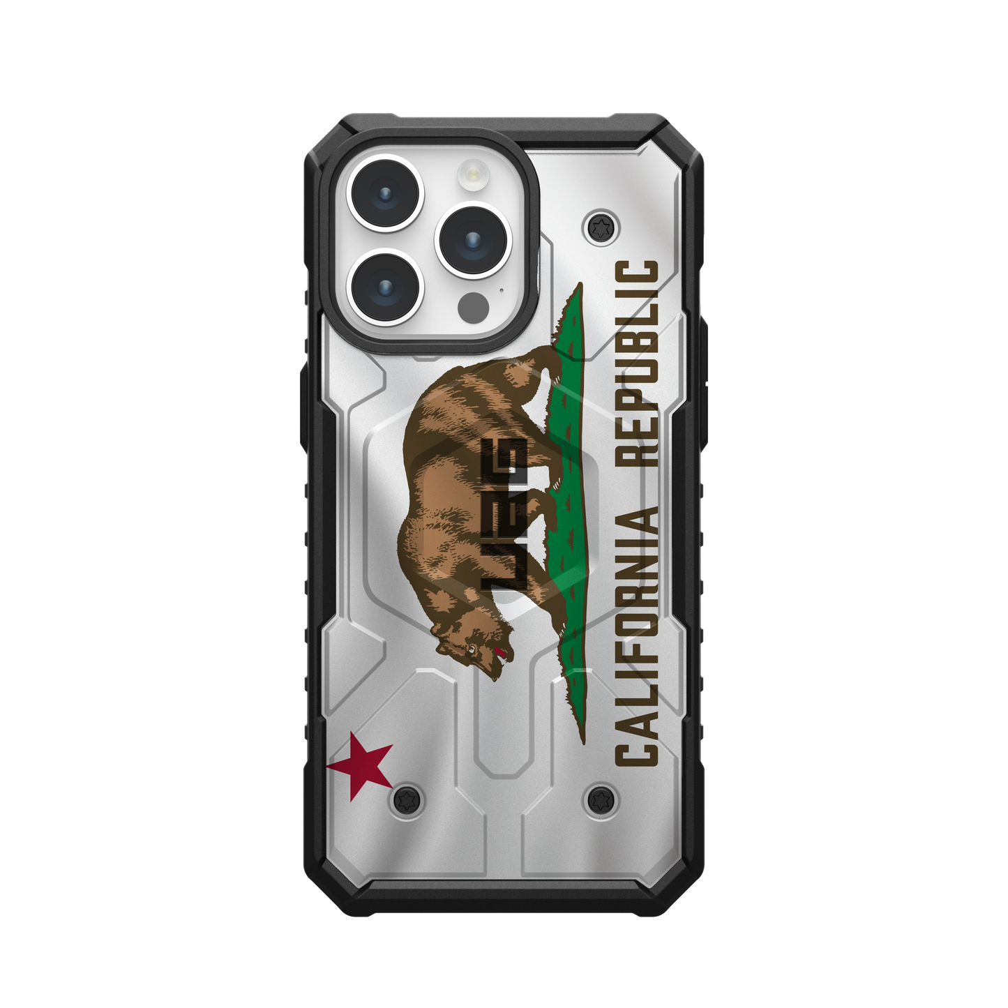 UAG PATHFINDER CASE WITH MAGSAFE FOR APPLE IPHONE - California Flag