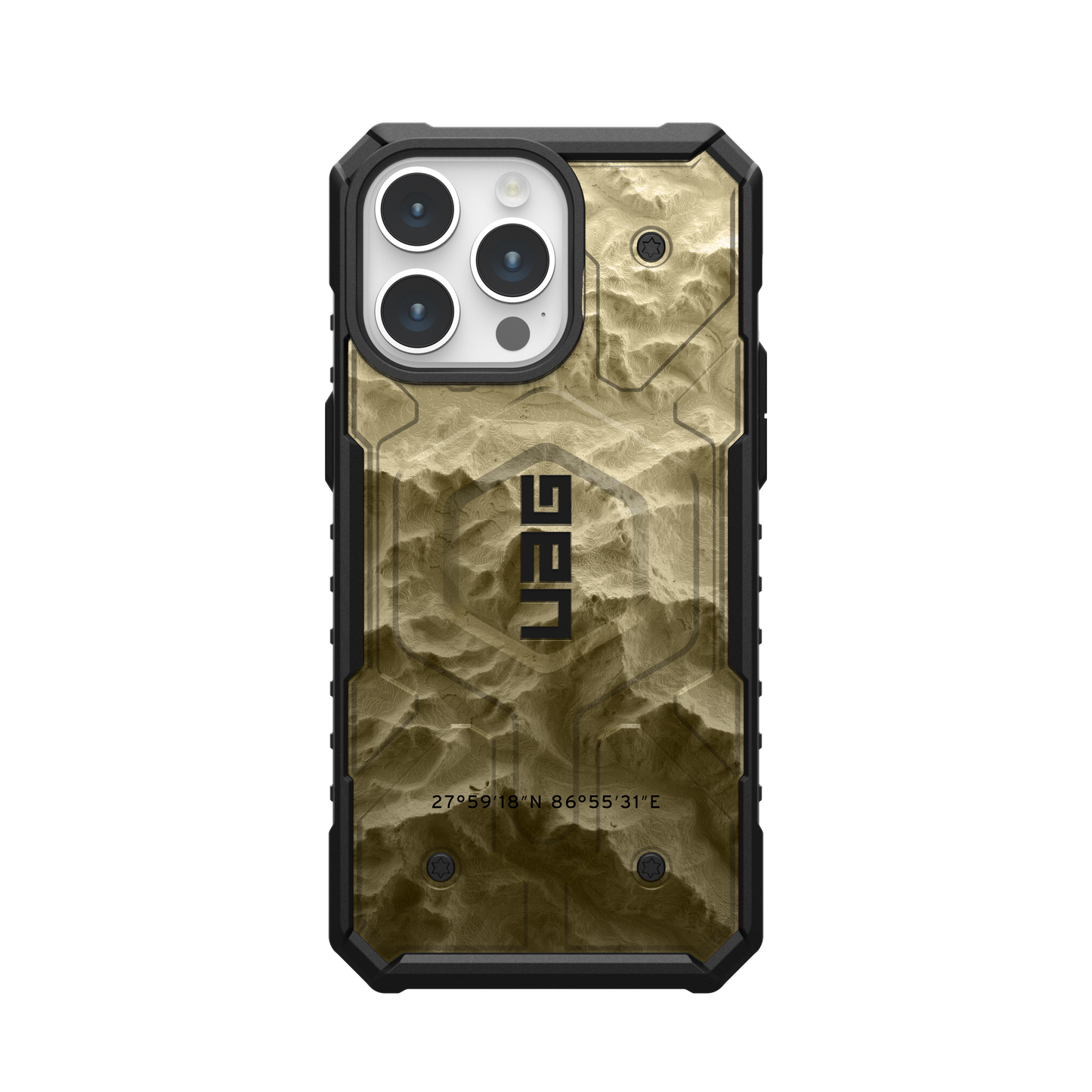 UAG PATHFINDER CASE WITH MAGSAFE FOR APPLE IPHONE - REAL TOPOGRAPHY SERIES - MT EVEREST