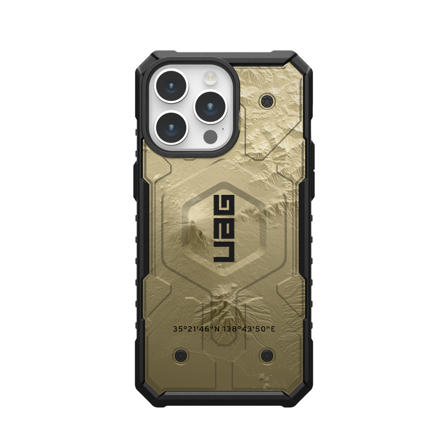 UAG PATHFINDER CASE WITH MAGSAFE FOR APPLE IPHONE - REAL TOPOGRAPHY SERIES - MT FUJI