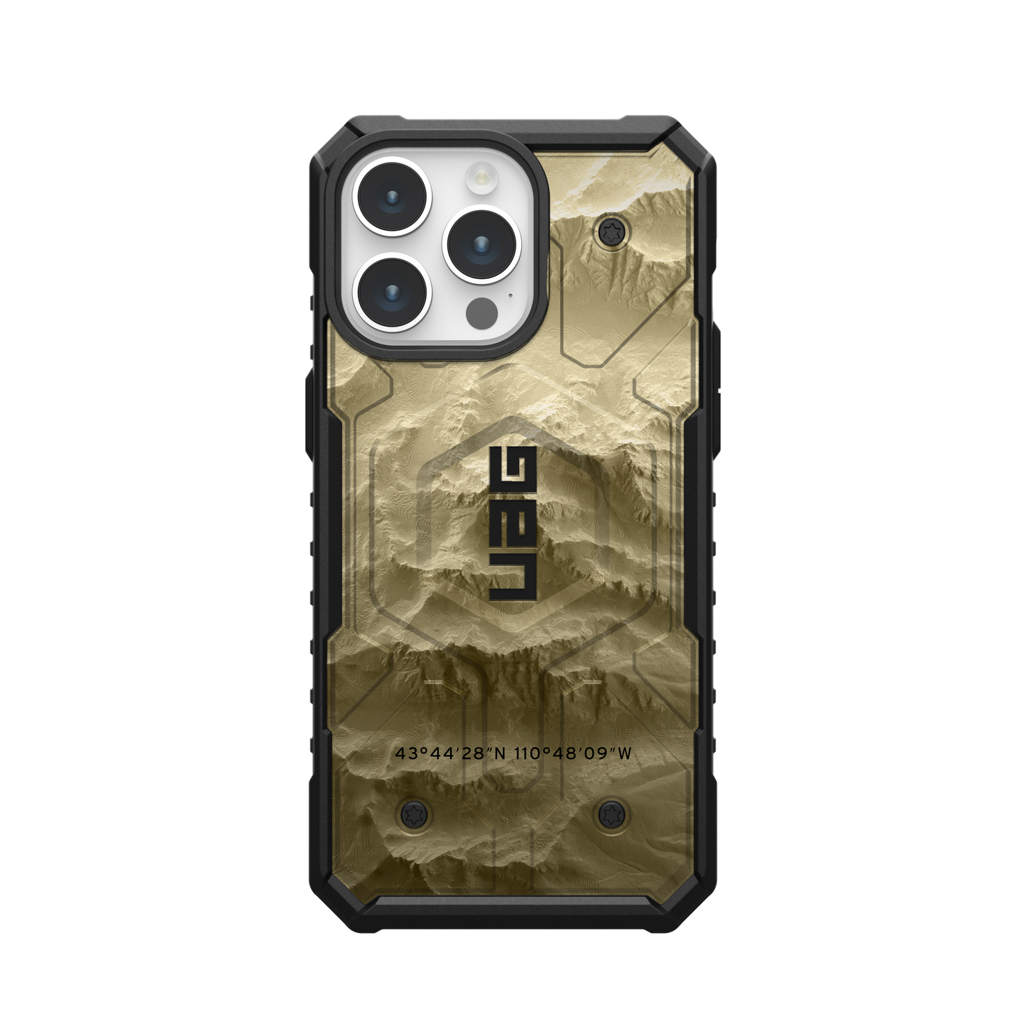 UAG PATHFINDER CASE WITH MAGSAFE FOR APPLE IPHONE - REAL TOPOGRAPHY SERIES - TETONS