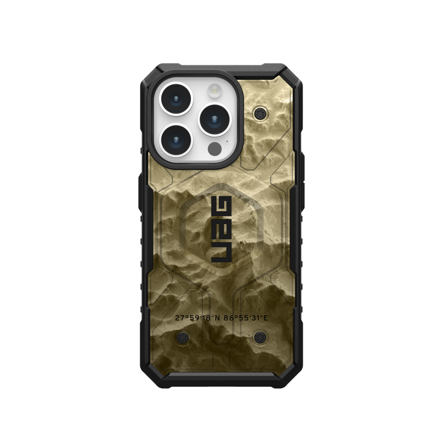 UAG PATHFINDER CASE WITH MAGSAFE FOR APPLE IPHONE - REAL TOPOGRAPHY SERIES - MT EVEREST