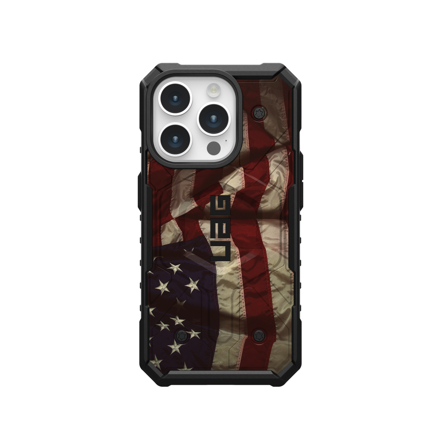 UAG PATHFINDER CASE WITH MAGSAFE FOR APPLE IPHONE - Vintage USA Flag